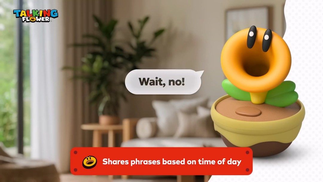 任天堂官方授权会说话的花开启预购 售价35美元