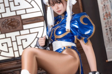 日本小姐姐COS《街头霸王》春丽：神级肉腿太顶了！ - 文章配图