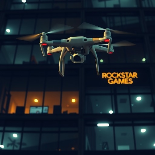 《GTA6》狂热粉为窥探新作 用无人机偷拍R星办公室 - 文章配图