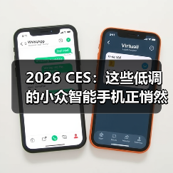 2026 CES：这些低调的小众智能手机正悄然吸引目光