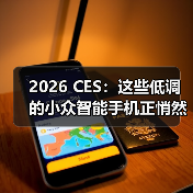 2026 CES：这些低调的小众智能手机正悄然吸引目光（图4）