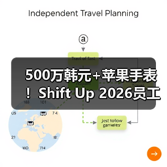 500万韩元+苹果手表！Shift Up 2026员工礼包羡煞旁人（图4）