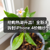 抢购热潮升温！全新未拆封iPhone 4价格炒到万元（图2）