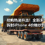 抢购热潮升温！全新未拆封iPhone 4价格炒到万元（图4）