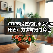 CDPR谈宣传侧重女性V原因:力求与男性角色曝光均衡(图1) CDPR谈宣传侧重女性V原因:力求与男性角色曝光均衡(图1)