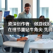资深创作者:做游戏别在细节里钻牛角尖 先搞清核心(图4) 资深创作者:做游戏别在细节里钻牛角尖 先搞清核心(图4)