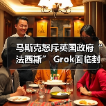 马斯克怒斥英国政府“法西斯” Grok面临封禁威胁(图2) 马斯克怒斥英国政府“法西斯” Grok面临封禁威胁(图2)