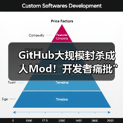 GitHub大规模封杀成人Mod!开发者痛批 GitHub大规模封杀成人Mod!开发者痛批