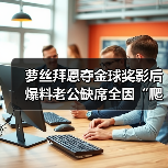 萝丝拜恩夺金球奖影后 爆料老公缺席全因“爬虫展”