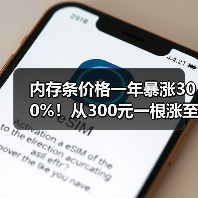 内存条价格一年暴涨300%！从300元一根涨至上千元（图2）