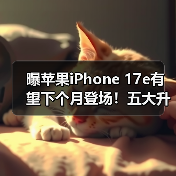 曝苹果iPhone 17e有望下个月登场！五大升级 值得期待（图3）