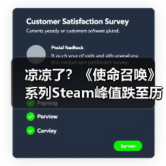 凉凉了？《使命召唤》系列Steam峰值跌至历史新低！（图2）