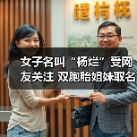 女子名叫“杨烂”受网友关注 双胞胎姐妹取名“灿烂”（图3）