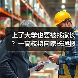 上了大学也要被找家长？一高校将向家长通报成绩