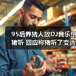 95后养猪人放DJ音乐给猪听 回应称猪听了变活泼(图2) 95后养猪人放DJ音乐给猪听 回应称猪听了变活泼(图2)