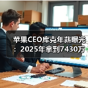苹果CEO库克年薪曝光:2025年拿到7430万美元(图4) 苹果CEO库克年薪曝光:2025年拿到7430万美元(图4)