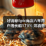 好消息Epic商店六年用户增长超173% 坏消息收入仅增长1.6%(图4) 好消息Epic商店六年用户增长超173% 坏消息收入仅增长1.6%(图4)
