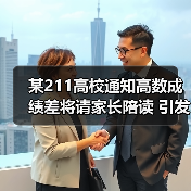 某211高校通知高数成绩差将请家长陪读 引发热议（图3）