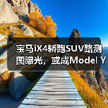 宝马iX4轿跑SUV路测图曝光，或成Model Y最强对手？（图4）