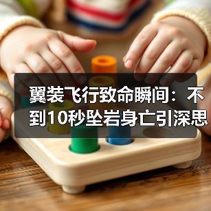 翼装飞行致命瞬间：不到10秒坠岩身亡引深思（图3）