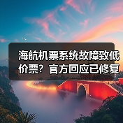 海航机票系统故障致低价票？官方回应已修复（图2）