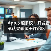App抄袭争议！开发者承认灵感源于评论区
