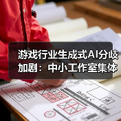 游戏行业生成式AI分歧加剧：中小工作室集体抵制